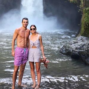 SOLD on Facebook Abercrombie tan romper XS 00